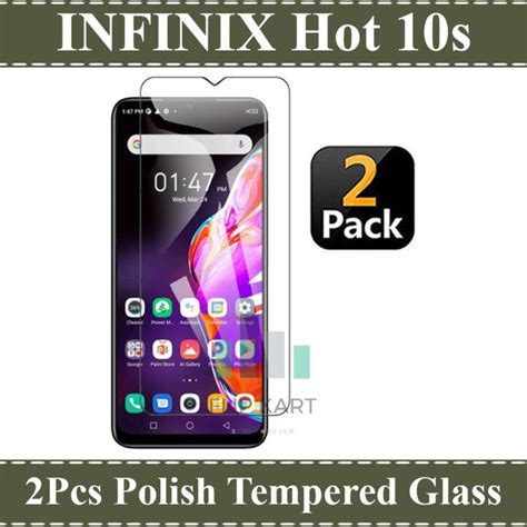Infinix Hot S Glass Screen Protector Premium High Quality Polish Tempered Glass For Infinix