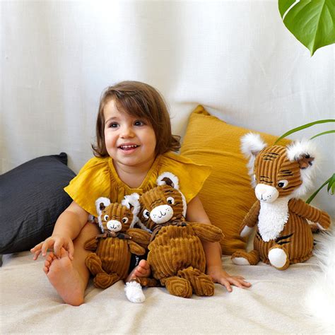 Les Deglingos Big Plush Doudou Speculos The Tiger