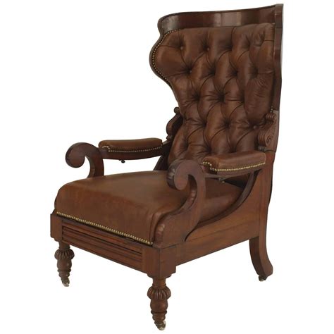 English Victorian Mahogany Arm Chair For Sale At 1stdibs Adjustable