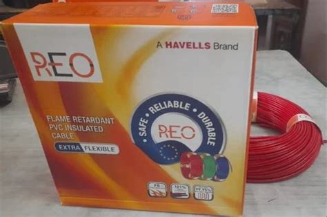 Havells Reo House Wire Size Sqmm At Roll In Tiruchirappalli