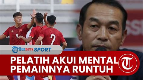 Kualifikasi Piala Asia U Pelatih Sebut Faktor Mental Alasan