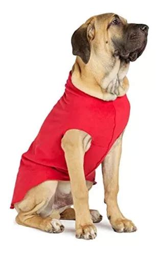 Abrigo Elástico De Lana Para Perro Suave Talla 18 Color Rojo MercadoLibre