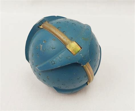 Inert Vietnam War Era Training Bomblet From Sadeye Cluster Bomb - Sally Antiques