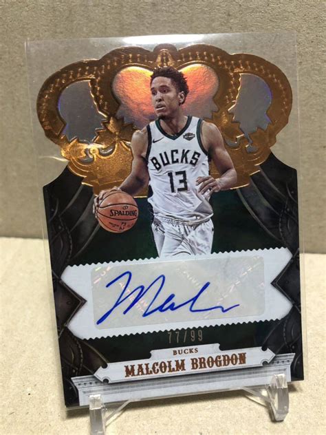 Yahoo オークション 2017 PANINI Malcolm Brogdon Autograph