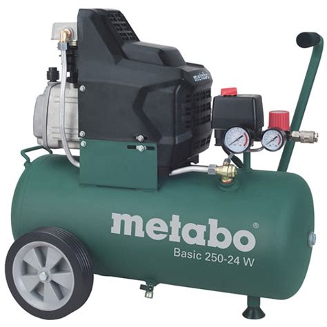 Sprężarka tłokowa Metabo Basic 250 24 W 1 fazowa 601533000 ElektroPasaż