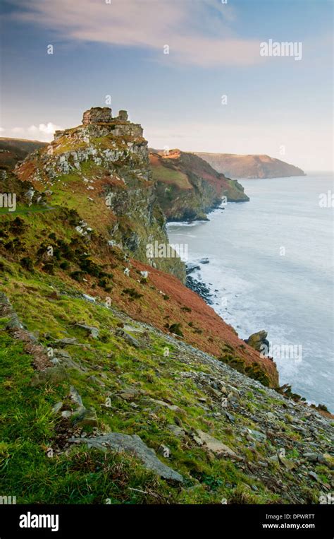 Valley of Rocks, Devon, UK Stock Photo - Alamy