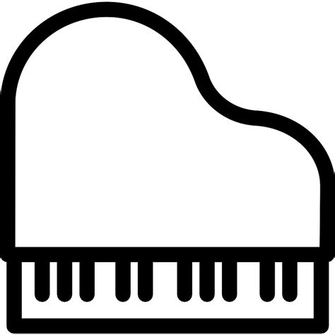 Grand Piano Outline