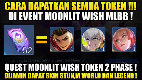 Cara Dapat Semua Token Moonlit Wish Bocoran Quest Moonlit Wish