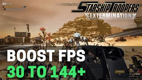 BEST PC Settings For Starship Troopers Extermination Maximize FPS