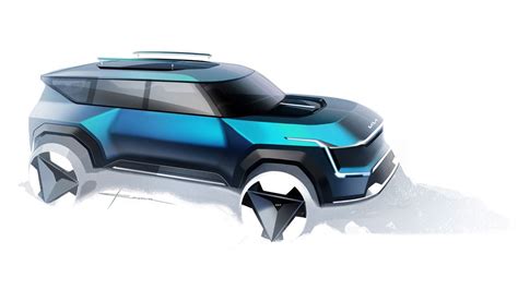 Kia Concept Ev9 Rendering