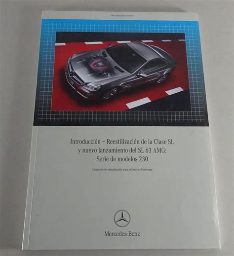 Manual De Taller Introducci N Mercedes Benz Sl Y Sl Amg Tipo