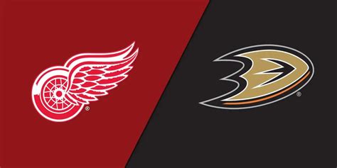 GAMEDAY PREVIEW Game 31: Detroit Red Wings vs. Anaheim Ducks ...