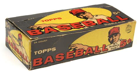 Lot Detail 1959 Topps Unopened Baseball Card Empty Box VG EX