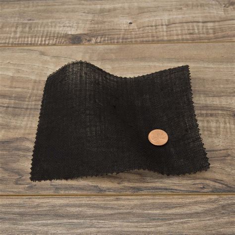 Medium Weight Solid Black Linen Fabric Y0400bk042 Ulster Linen