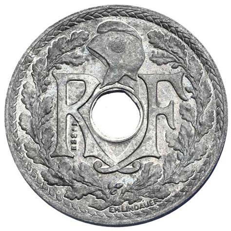 Essai in zinc of the 10 centimes 1939 Pièces modernes