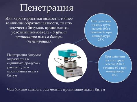 Полимерно-битумные вяжущие. Показатели пенетрации и дуктильности ...
