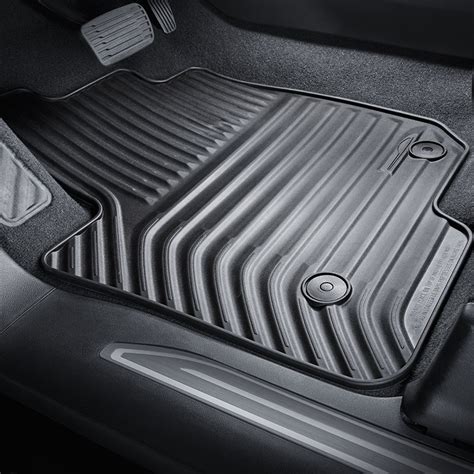 2024 Silverado 1500 Floor Mats Black Front And Rear Double Cab