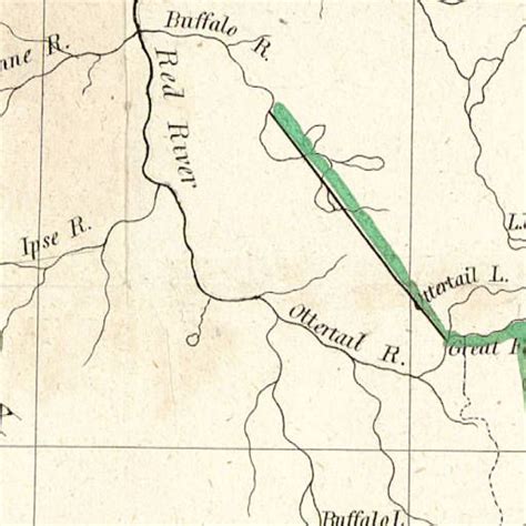 Map of the Territory of Wisconsin, 1836 :: Maps and Atlases in Our ...