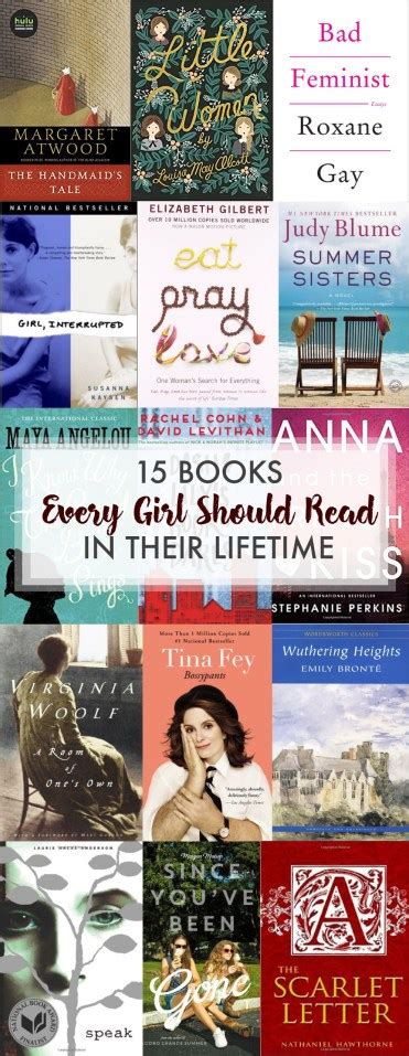 15 Books Every Girl Should Read In Their Lifetime Society19