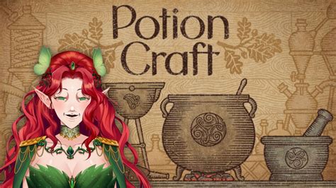 【potion Craft Alchemist Simulator】i M Something Of A Witch Myself Envtuber Desivtuber Youtube