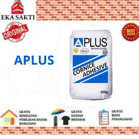 Jual Cornice Compound Adhesive 20 Kg Compound Gypsum A Plus 1 Zak