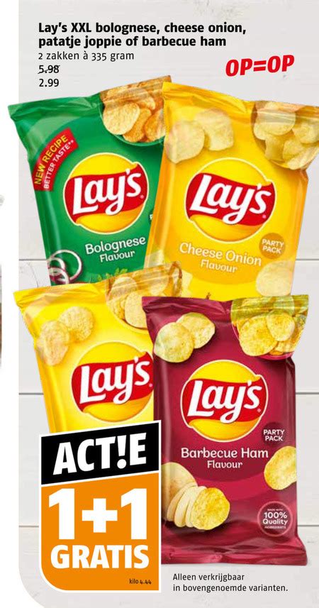 Lays Chips Folder Aanbieding Bij Poiesz Details