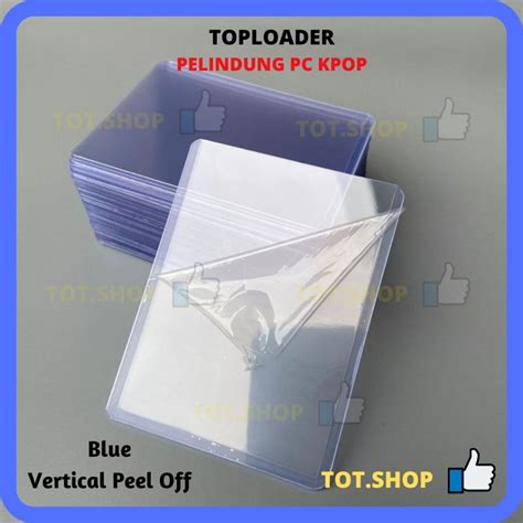 Jual Pcs Toploader Pt Sideloader Card Sleeve Photocard Deco