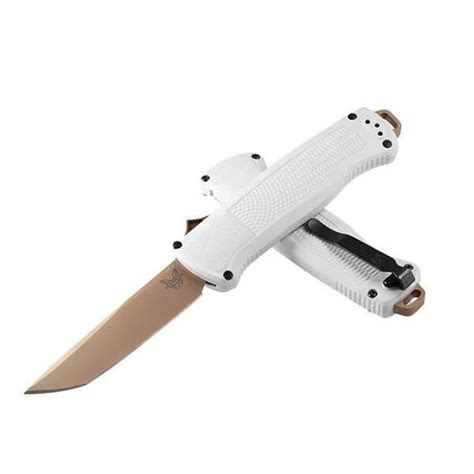 Benchmade Shootout Ivory automatic knife