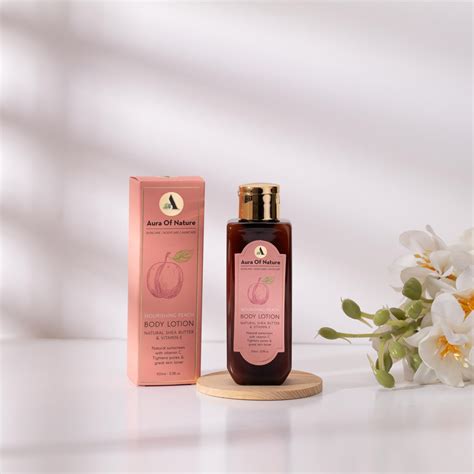 Nourishing Peach Body Lotion Online In India Aura By Nature