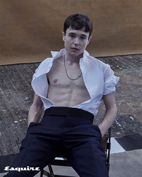 Elliot Page says he was forced to wear a dress to 'Juno' premiere
