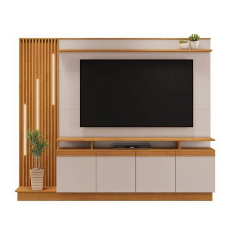 Home Absoluto Para Tv At Polegadas Jcm Movelaria Cinamono Off White