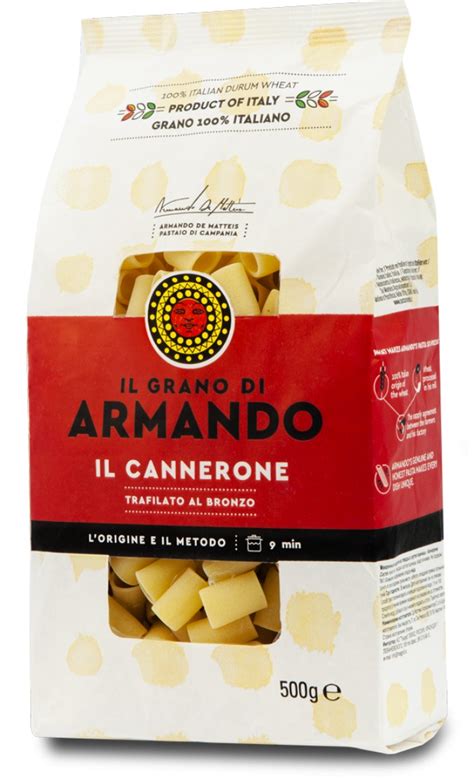 Pasta Armando IL CANNERONE 100 Grano Italiano 500 G Newstore