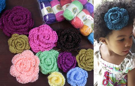 How to Crochet a Flower & Yarn GIVEAWAY!