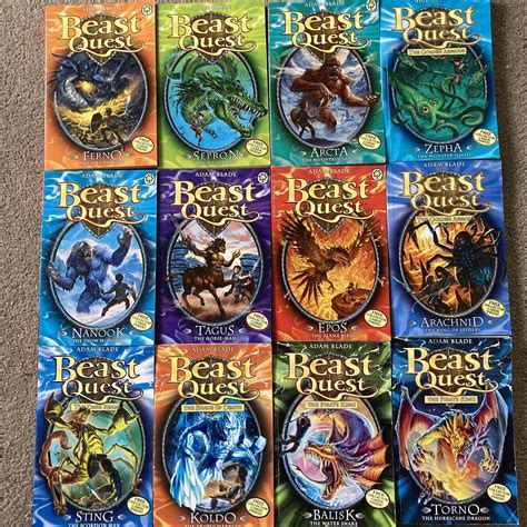 Beast Quest Books Rnostalgia