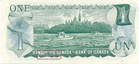 Canadian 1973 Uncirculated One Dollar Banknote