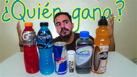 CUÁL ES LA MEJOR BEBIDA DEPORTIVA YouTube