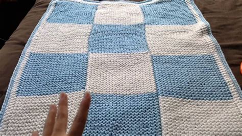 Loom Knit Baby Blanket for Beginners | Knitting Things