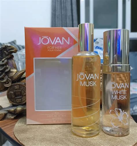 Jovan Women Set Musk 325oz96 Ml Whitemusk 2oz 59ml Lazada Ph