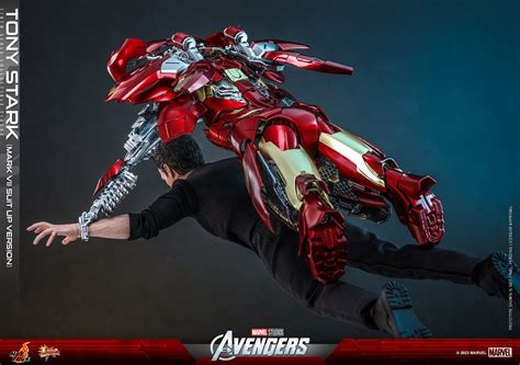 Tony Stark Suits Up As Iron Man With New The Avengers Hot Toys Figure