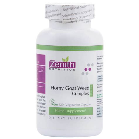 Zenith Nutrition Horny Goat Weed Complex Capsules At Best Price In