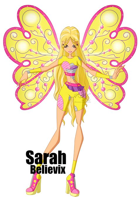 Winx Club Oc Sarah Believix By Scarlinx On Deviantart