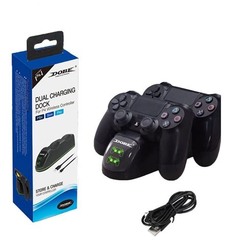 Base Carregador Duplo Para Controle Dualshock Ps