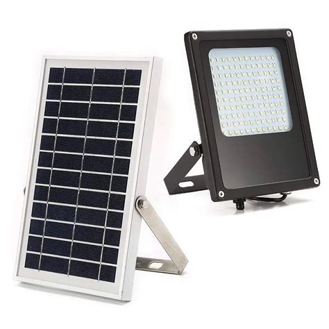 Solar Powered Led Flood Light, IP65 Waterproof Outdoor Security Flood ...