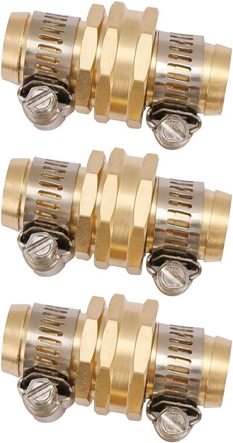 Amazon U S Solid Brass Garden Hose Connector With Stainless