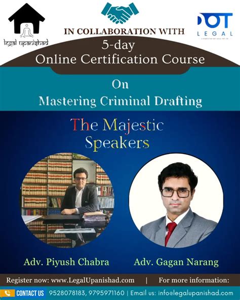 Mastering Criminal Drafting A Comprehensive Course