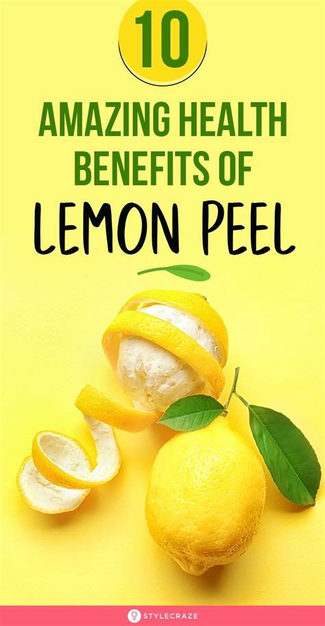 Lemon Peel Benefits And Uses For Skin Hair And Home Lemon Health