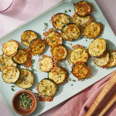 Parmesan And Herb Crusted Zucchini