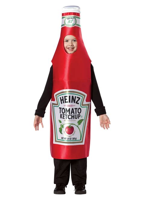 Boys Heinz Ketchup Costume - Food Costumes