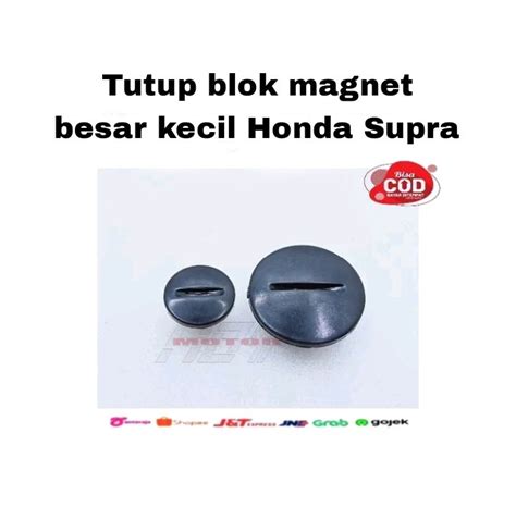 Baut Tutup Block Blok Bak Magnet Besar Kecil Supra Lazada Indonesia