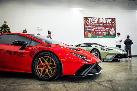 Lamborghini Huracan Sto And Ford Gt At Alpha Garage Chicago Benlevy